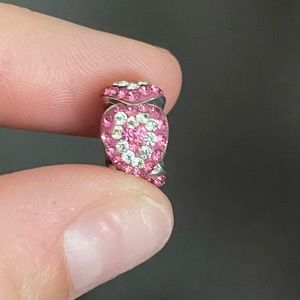 Heart charm for Pandora bracelet